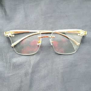 Jeyz Oldschool Clear & Gold Panther Glasses
